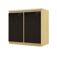 ราคา ตู้บานเปิด BURO REVOLUTION LC80 DO สีเนเชอรัลแอช/ดำ (1244367)