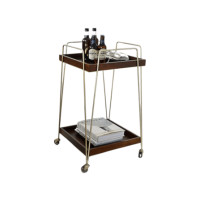 ราคา ชั้นวางของ 2 ชั้น มีล้อ DEEPWOOD รุ่น CONSERVATIVE TROLL สีน้ำตาล (888210600003)