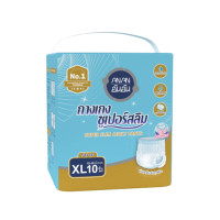 ราคา ผ้าอ้อมผู้ใหญ่แบบกางเกง ANAN ไซต์ XL 10 ชิ้น X 1 แพ็ค (888125300059)
