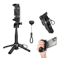 ราคา ขาตั้งโทรศัพท์ 3IN1 HOCO K27 เป็นได้ทั้ง ด้ามจับมือถือ + ขาตั้งกล้อง + ไม้เซลฟี่ มีรีโมทบลูทูธ หมุน 360° (888206800145)