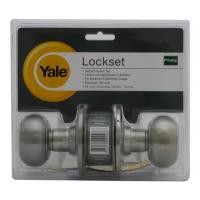 ราคา ลูกบิดประตูห้องน้ำ หัวจัน YALE KN-VTT5222US32D สีสเตนเลส (251827)