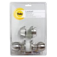 ราคา ลูกบิดประตู หัวกลม (พร้อม DEADBOLT) YALE CB-9217 US32D สีสเตนเลส (255611)