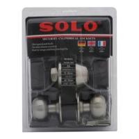 ราคา ลูกบิดประตู หัวจัน (พร้อม DEADBOLT) SOLO 88-2201SS สีสเตนเลส (282240)