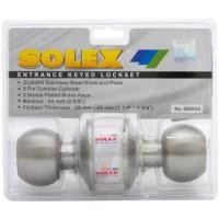 ราคา ลูกบิดประตู หัวกลม SOLEX 5500SS สีสเตนเลส (287919)