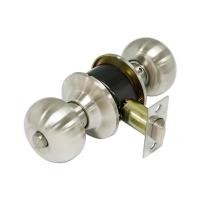 ราคา ลูกบิดประตูห้องน้ำ หัวกลม ฝาเล็ก COLT 4327-302 สีสเตนเลส (1221522)