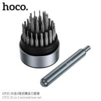 ราคา ชุดไขควงอเนกประสงค์ 31-IN-1 HOCO UT11 ด้ามแม่เหล็กพรีเมียม สำหรับซ่อมอุปกรณ์อิเล็กทรอนิกส์ สีเทา (888206800064)