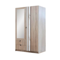 ราคา ตู้เสื้อผ้า 2 บานเปิด WISDOM DESIGN FURNITURE รุ่น W1219M 120 ซม. สีโซลิค/หินอ่อน (888216600675)
