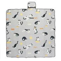 ราคา เสื่ออเนกประสงค์ SNAZZ MEO 195x195 ซม. สีเทา (1309397)