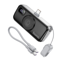 ราคา แบตสำรอง HOCO A18C 5000MAH สีดำ แบบ TYPE-C พร้อมระบบชาร์จไร้สาย APPLE WATCH และ ชาร์จเร็ว PD 20W / QC 3.0 (888206800171)