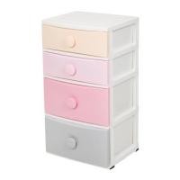 ราคา ตู้ลิ้นชัก 4 ชั้น มีล้อ STACKO 56x45x105 ซม. หลากสี (1118733)