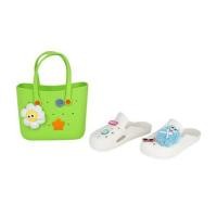ราคา เซตรองเท้า พร้อมกระเป๋า EVA SNAZZ MOVA BAG ไซซ์ 39-40 สี GREEN-WHITE (1305400)