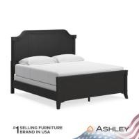ราคา เตียงนอนขนาด 6 ฟุต ASHLEY FURNITURE HOMESTORE รุ่น WELLTERN/180 สีดำ (888122802283)