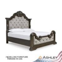 ราคา เตียงนอนขนาด 6 ฟุต ASHLEY FURNITURE HOMESTORE รุ่น MAYLEE/180 สีน้ำตาลเข้ม (888122802274)
