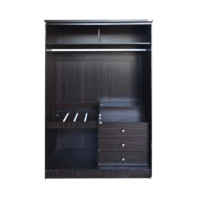 ราคา ตู้เสื้อผ้า 2 บานเปิด WISDOM DESIGN FURNITURE รุ่น C-120 SIMPLE E 120 ซม. สีโอ๊ค (888216600670)