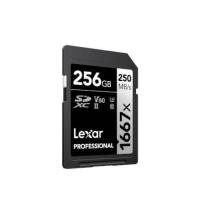 ราคา การ์ดหน่วยความจำ เอสดีการ์ด LEXAR SD1667X 256GB UHS-II U3 V60 SD CARD FULL-HD 3D 4K RW250/120MB/S (LSD256CB1667) (888222300017)