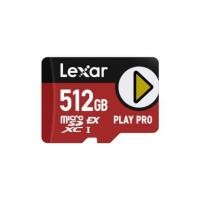ราคา การ์ดหน่วยความจำ ไมโครเอสดีการ์ด LEXAR MICROSD CARD PLAY PRO EXPRESS 512GB RW900/600MB/S (LMSXPS0512G-BNNNG) FOR NINTENDO SWITCH (888222300067)