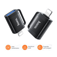 ราคา อะแดปเตอร์ LIGHTNING TO USB HOCO UA31A รองรับ OTG ความเร็ว 480MBPS สำหรับ IPHONE 6-14 & IPAD (888206800181)