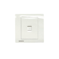 ราคา ชุดเต้ารับคอมพิวเตอร์ CAT.5E SIEMENS ซีรีส์ RELFA PLUS สีขาว (888233000048)