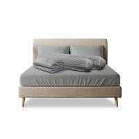 ราคา ชุดผ้าปูที่นอน 5 ฟุต 6 ชิ้น SLEEPHAPPY รุ่น CLOUD SOFT BED SHEET SET C (รวมผ้านวม) สีเทา (888109800160)