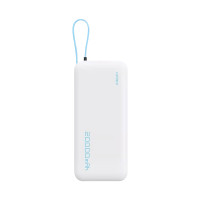 ราคา แบตเตอรี่สำรอง CUKTECH AURA PB200N 20000 MAH CCC สีขาว จ่ายไฟรวมสูงสุด 55W (888143500105)