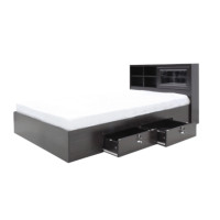 ราคา เตียง + ที่นอน PVC 3.5 ฟุต WISDOM DESIGN FURNITURE รุ่น DESIGN-D สีโอ๊ค (888216600696)