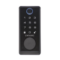 ราคา กลอนดิจิตอล ENSURE รุ่น EN101R สีดำ สำหรับประตูบานผลัก (888226900015)