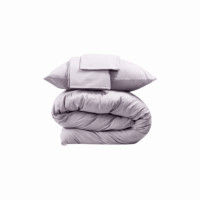 ราคา ชุดเครื่องนอน SAIYASIRI รุ่น SOMNA เซ็ต M ขนาด 6 ฟุต สี LILAC ASH (888233700081)