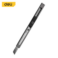 ราคา คัตเตอร์ DELI EDL007B-BK-01 สีดำ (888236700120)