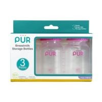 ราคา ขวดเก็บน้ำนม PUR สีชมพู (แพ็ค 3) (888231500015)