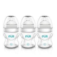ราคา ขวดนม PUR ADVANCED WIDE NECK ขนาด 5 ออนซ์/150 มล. (แพ็ค 3) (888231500017)