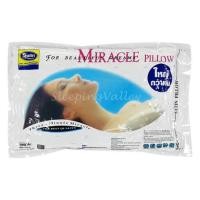 ราคา หมอนหนุนสุญญากาศ ใยสังเคราะห์ SATIN 19x28 นิ้ว สีขาว (268539)