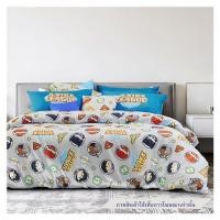 ราคา ชุดผ้าปูที่นอน 5 ฟุต (ชุด 6 ชิ้น) PREMIER SATIN BATMAN FJ003 (1283032)