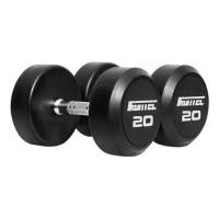ราคา ดัมเบลกลมหุ้มยาง IRONTEC 20 กก. (แพ็ก 2 ชิ้น) (1313108)