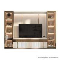 ราคา ชุดตู้วางทีวี KONCEPT VELLRONA 19241053 300 ซม. สีน้ำตาล (1313948)