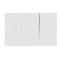 ราคา ชุดสวิตช์ทางเดียว 3 ช่อง HACO MELLOW HACO-LO-MEL-S31 MKW สี MILKY WHITE (1312841)