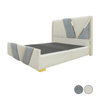 ราคา ฐานรองหัวเตียง 6 ฟุต WISDOM DESIGN FURNITURE รุ่น MARVIN สีขาว/เทา (888216600787)