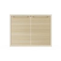 ราคา บานซิงค์คู่ KITZCHO LUCIDA PLUS 86x66 ซม. สี NATURAL OAK (1312428)