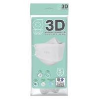 ราคา หน้ากากอนามัย 3 มิติ G-LUCKY MASK สีขาว (แพ็ก 5 ชิ้น) (1302774)