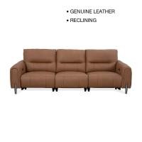 ราคา โซฟาปรับเอนนอน 3 ที่นั่ง/ปรับไฟฟ้า CHIC REPUBLIC รุ่น WILLOW/3RRRM สีน้ำตาล (888122801124)