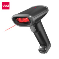 ราคา เครื่องสแกนบาร์โค้ดและคิวอาร์โค้ด DELI ES226-01 USB 2D สีดำ (888134600784)
