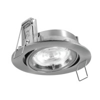 ราคา ดาวน์ไลท์ SL LIGHTING 504 ทรงกลม สีเงิน (888224900213)