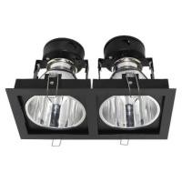 ราคา ดาวน์ไลท์ SL LIGHTING 668 ทรงสี่เหลี่ยม สีดำ (888224900330)