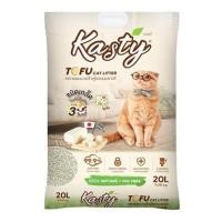 ราคา ทรายแมวเต้าหู้ KASTY TOFU CAT LITTER FLAKES ORIGINAL 20 ลิตร (1228377)
