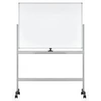 ราคา กระดานไวท์บอร์ดขาตั้ง 2 หน้า MEDILA รุ่น WB03-90-120-WH ขนาดกระดาน 90*120 ซม. พลิกกระดานในตัวได้ (888125100491)