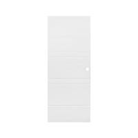ราคา ประตูภายนอก UPVC เจาะลูกบิด MODERNWOOD MWR010 70x200 ซม. สีขาว (1313498)