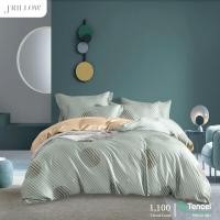 ราคา ชุดผ้าปูที่นอน 3.5 ฟุต (3 ชิ้น) FRILLOW TENCEL™ 1180TC สี VIRIDESCENT (888127600346)