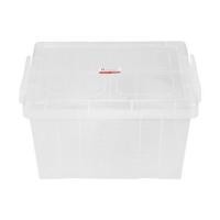 ราคา กล่องเก็บของ ฝาล็อค G-WARE 1404 20 ลิตร สีใส (268492)