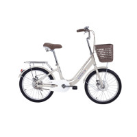 ราคา จักรยานแม่บ้าน Xaming 24 นิ้ว สีครีม (888109200092)