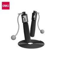 ราคา เชือกกระโดดนับครั้งได้ DELI FT134-BK-01 สีดำ (888134600397)