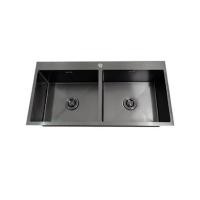 ราคา AXIA ซิงค์ฝัง 2 หลุม รุ่น MIDNIGHT 4646